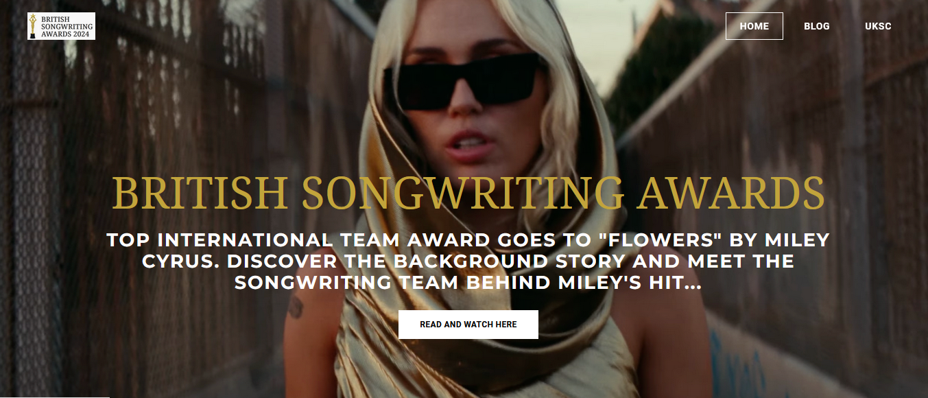 British Songwriting Awards - britsong.com